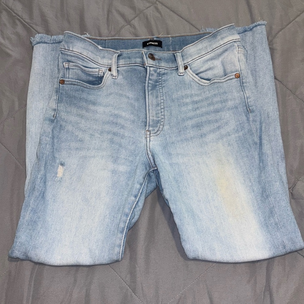 Express Skinny Mid Rise Size 10R, Great Condition! (See Pics)